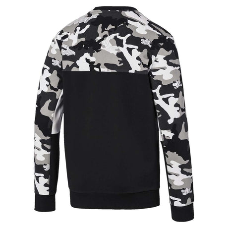 Puma Chandail col rond molletonné Puma Classic Crew Placement pour homme