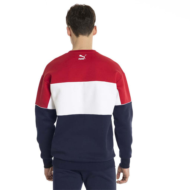 Puma Chandail en molleton Puma Retro Crew Neck pour homme
