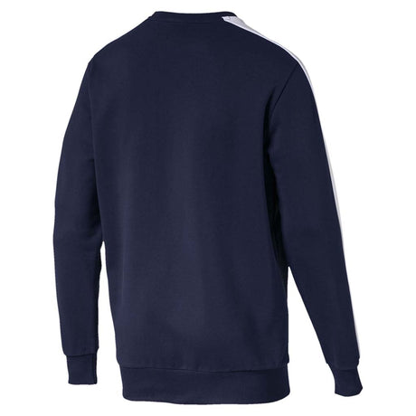 Chandail en molleton Puma Classic T7 Logo Crew bleu pour homme rv
