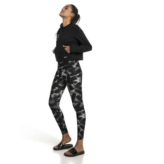 Puma Crop Top Puma Fusion Crew Sweat pour femme