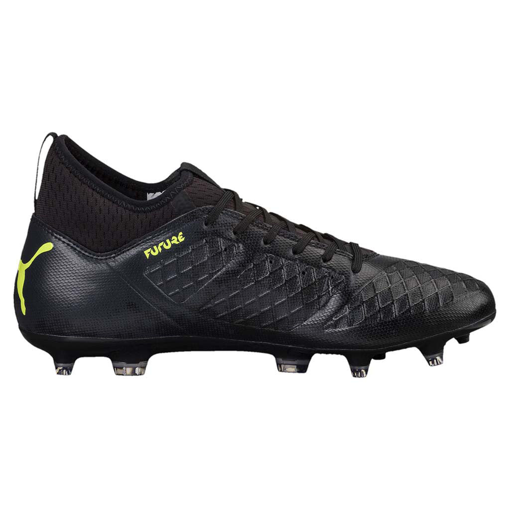 Puma Future 18.3 FG/AG chaussure de soccer noir jaune lv
