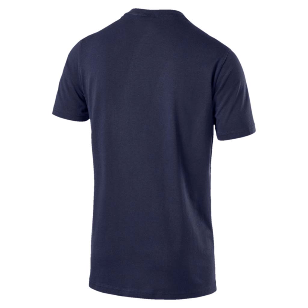 T-shirt Puma Graphic Logo Block Tee bleu rv