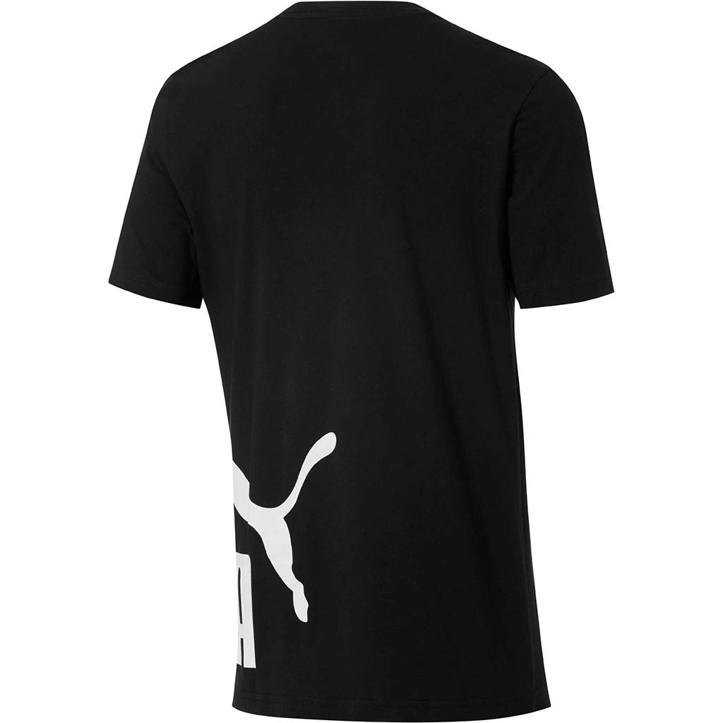 T-shirt Puma No 1 Logo Wrap Tee noir pour homme rv