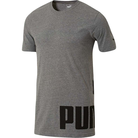 T-shirt Puma No 1 Logo Wrap Tee gris pour homme