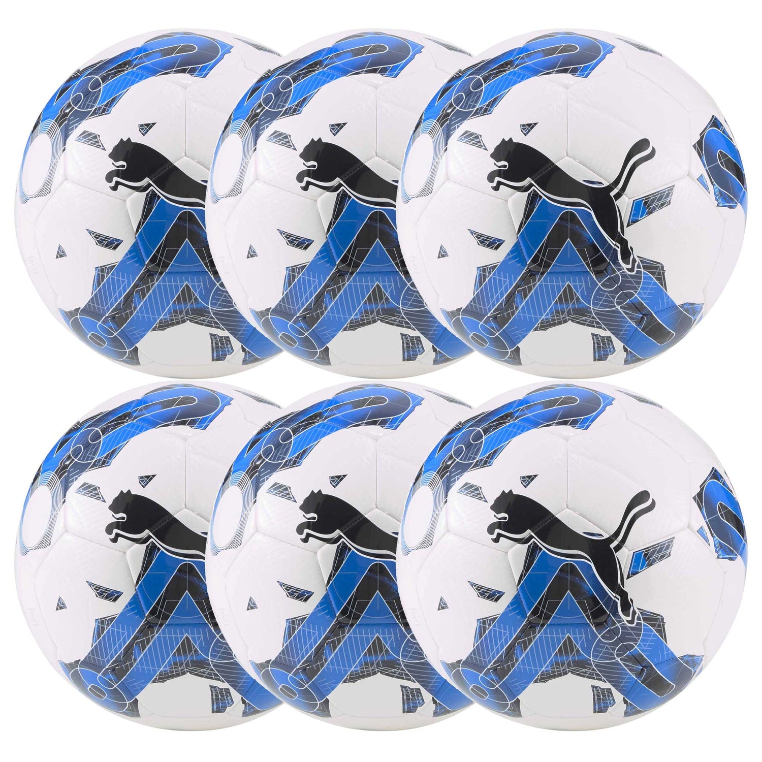 Puma Puma Orbita 6 MS Ensemble de 6 ou 12 ballons de soccer