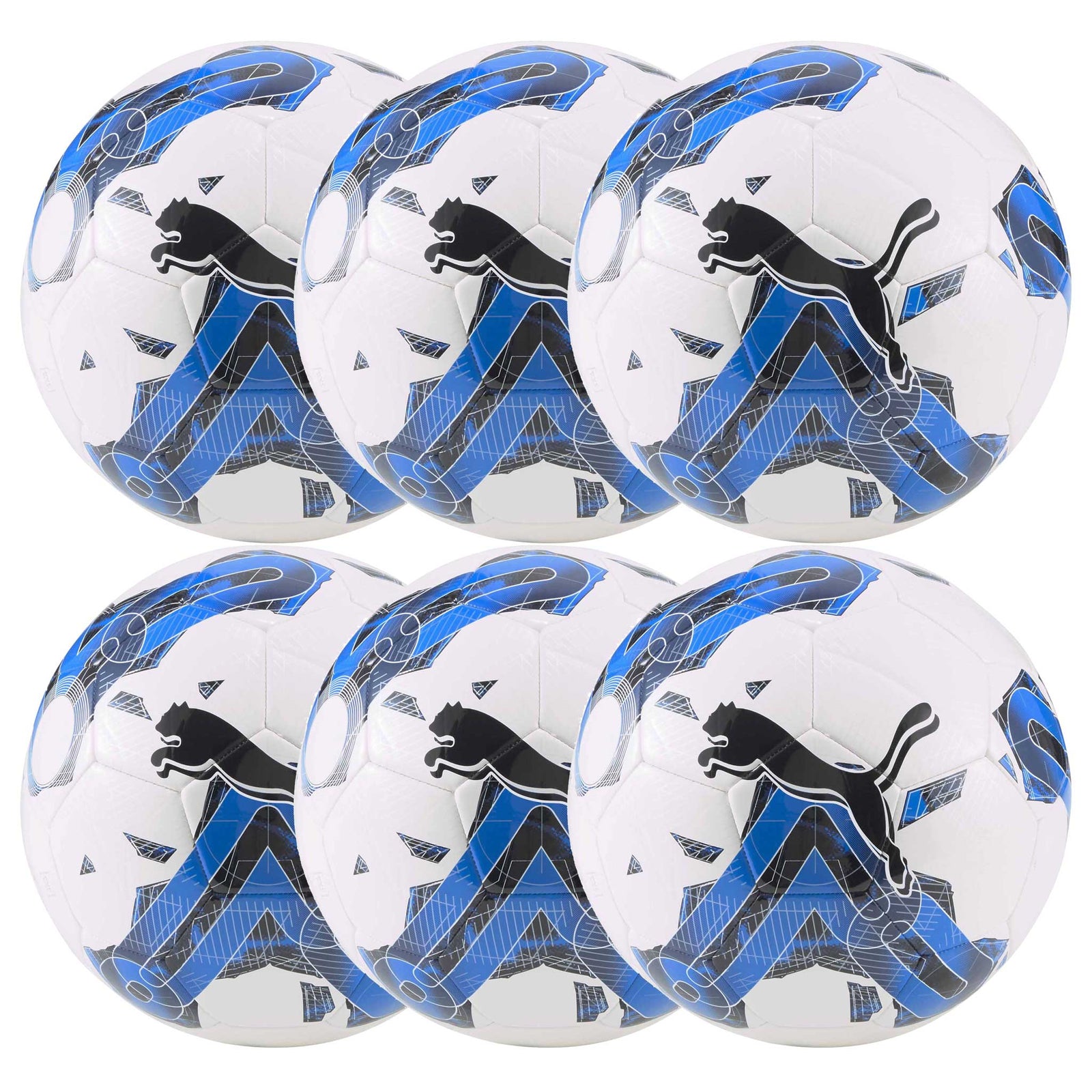 Puma Puma Orbita 6 MS Ensemble de 6 ou 12 ballons de soccer