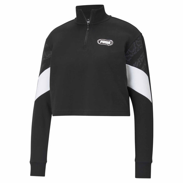 Puma Puma Rebel Half-zip Crew TR pour femme