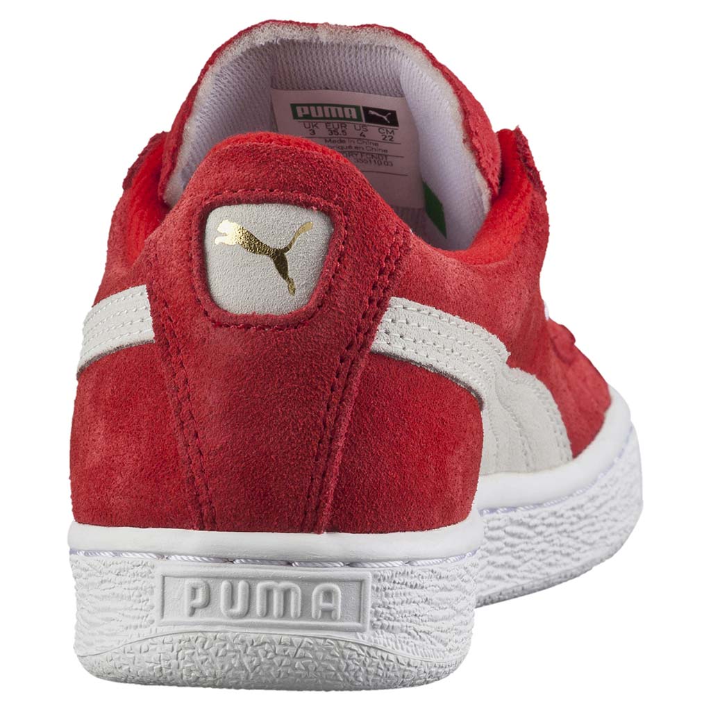 Puma Suede Rouge Junior chaussure pour enfant rv