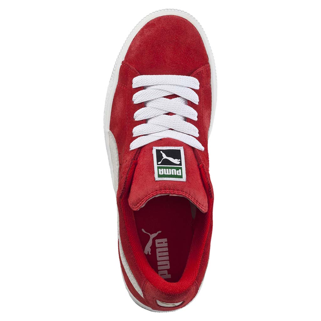 Puma Suede Rouge Junior chaussure pour enfant uv