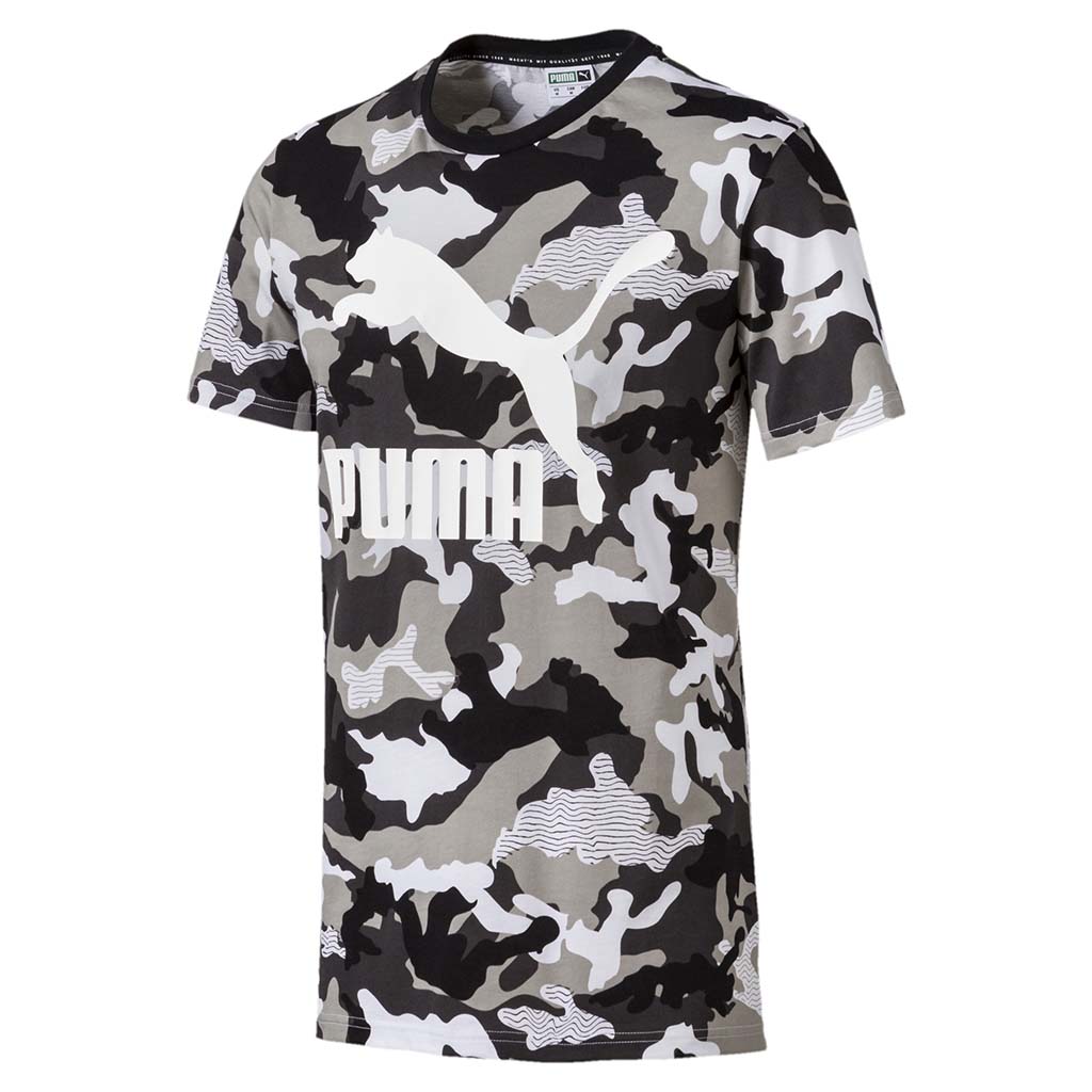 Puma T-shirt Puma Classic AOP manches courtes pour homme
