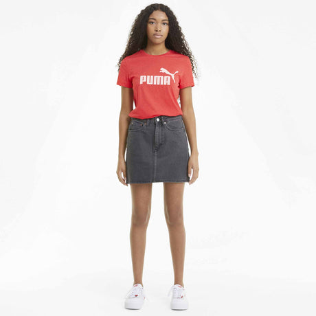 Puma T-shirt Puma Essential chiné a manches courtes pour femme