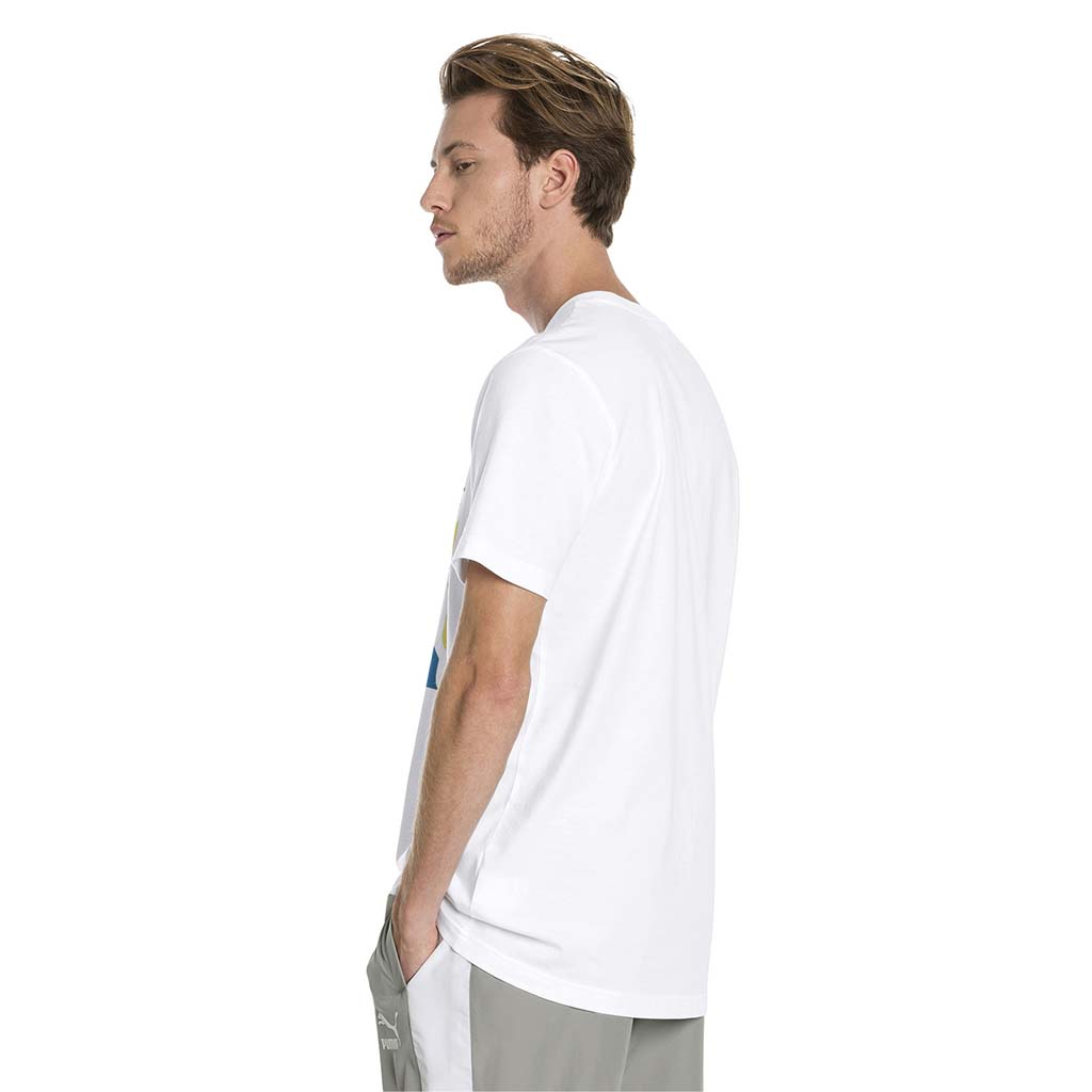 Puma T-shirt Puma Graphic Box Logo manches courtes pour homme