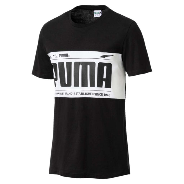 Puma T-shirt Puma Graphic Logo Block Tee pour homme