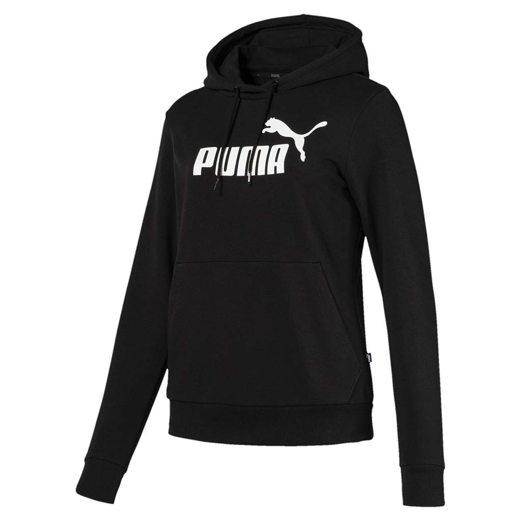 Sweatshirt a capuche Puma Essential Fleece noir pour femme