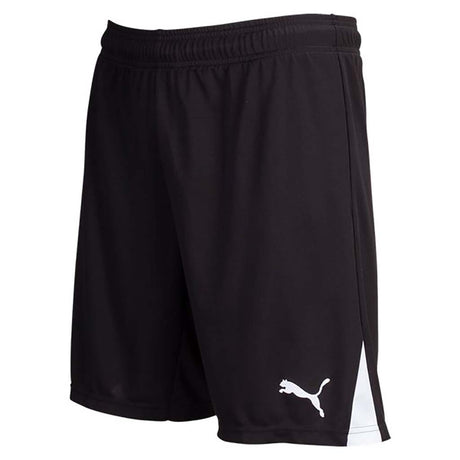 Puma Team Short noir vue lat Soccer Sport Fitness