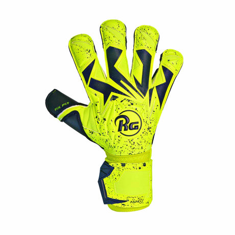 RG Aspro Fluo gants de gardien de but de soccer