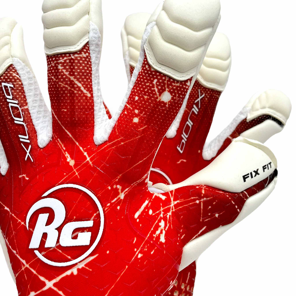 RG Goalkeeper Gloves Bionix 2021-22 Gants de gardien de but de soccer close up
