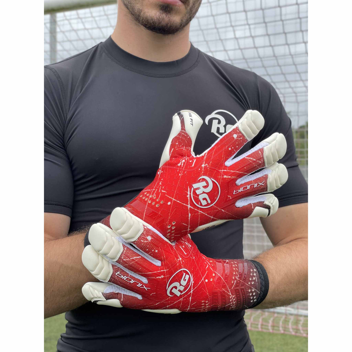 RG Goalkeeper Gloves Bionix 2021-22 Gants de gardien de but de soccer - modèle