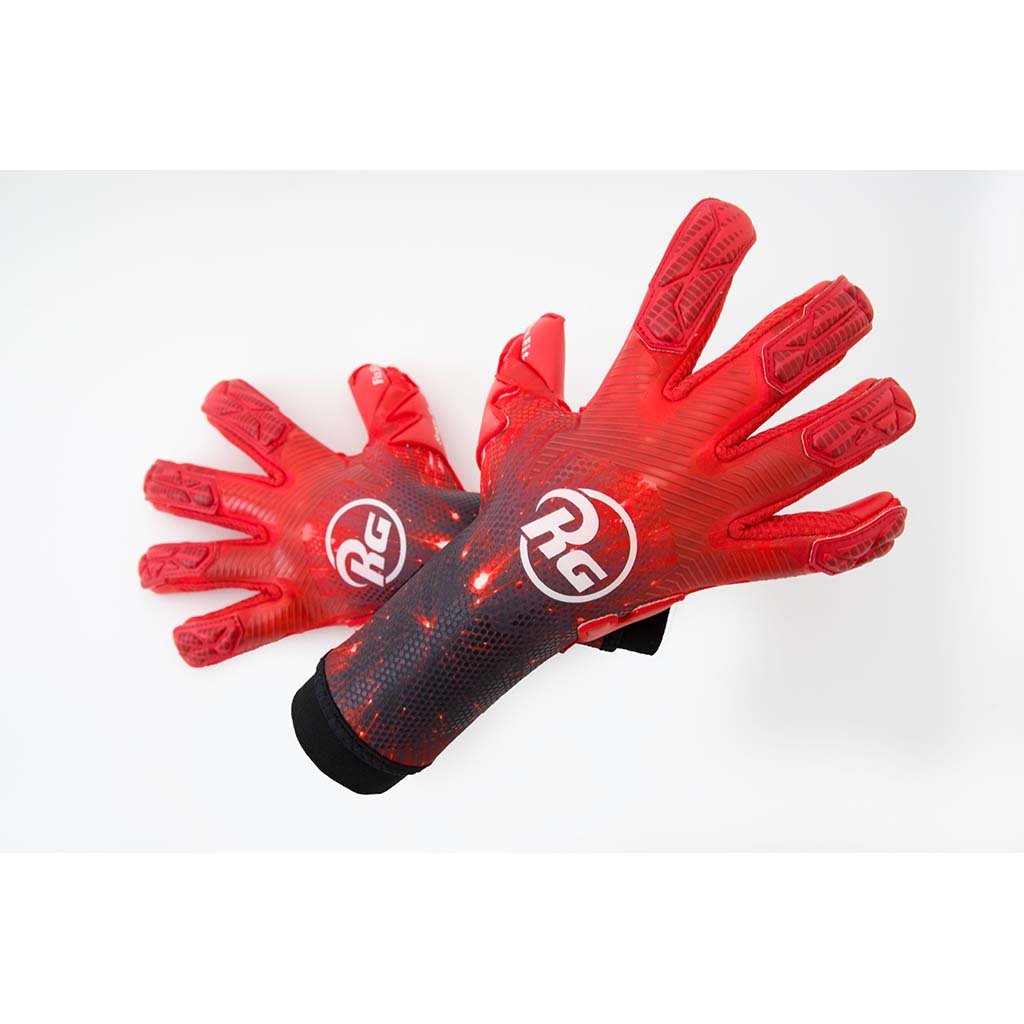 RG Goalkeeper Gloves Snaga Rosso CHR vue paire