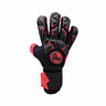 RG Goalkeeper gloves Tuanis Gants de gardien de but de soccer - Noir/Rouge