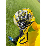 RG Goalkeeper Gloves Bacan 2022-2023 gants de gardien de soccer jaune noir live