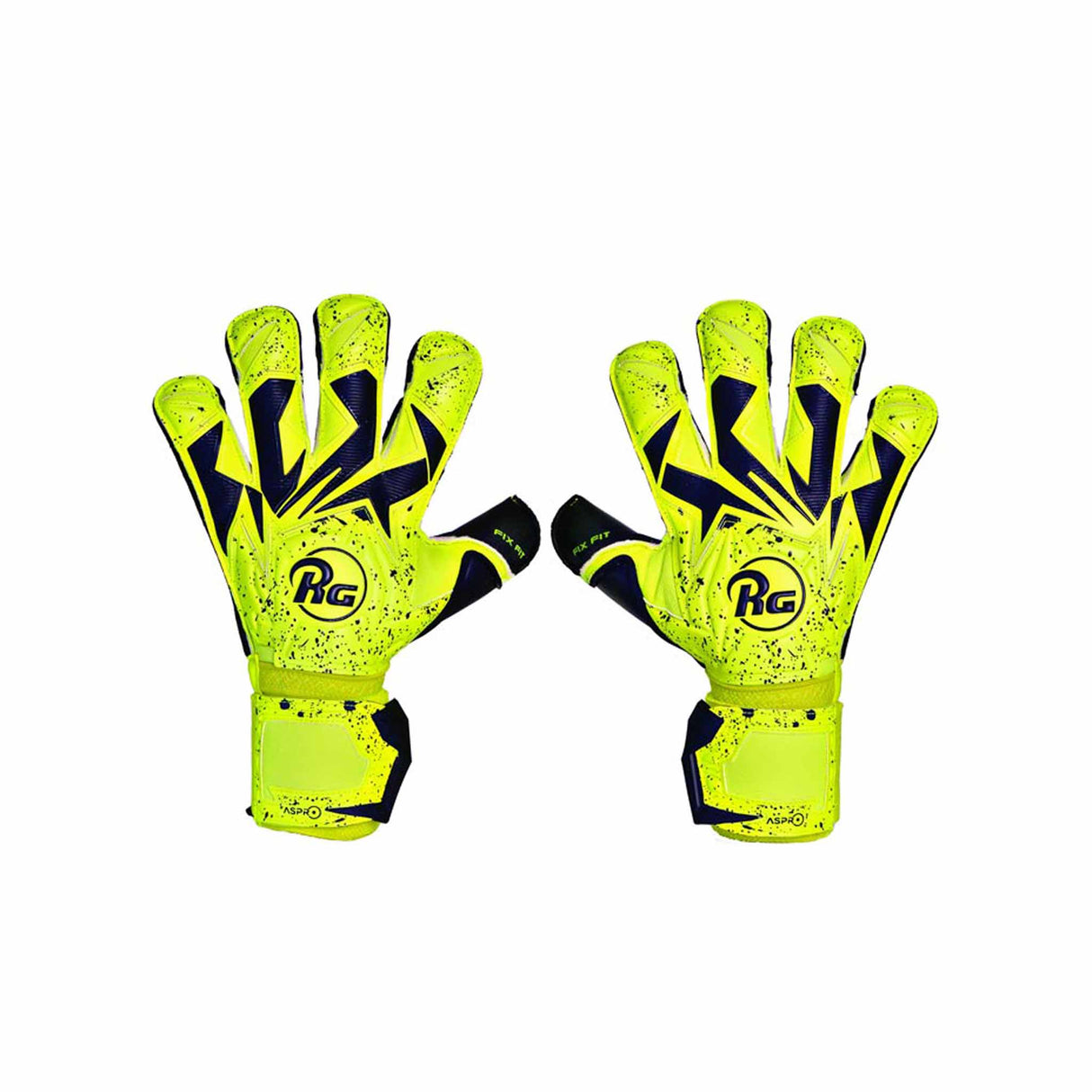 RG Goalkeeper gloves RG Aspro Fluo gants de gardien de but de soccer