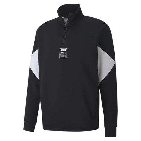 Puma-Rebel-Half-Zip-FL-583573-01Sweatshirt en molleton Puma Rebel Half-Zip Fleece