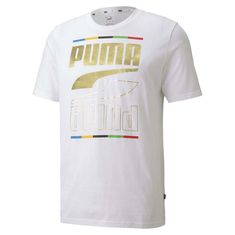 Puma Rebel Tee 5 Continents t-shirt blanc pour homme