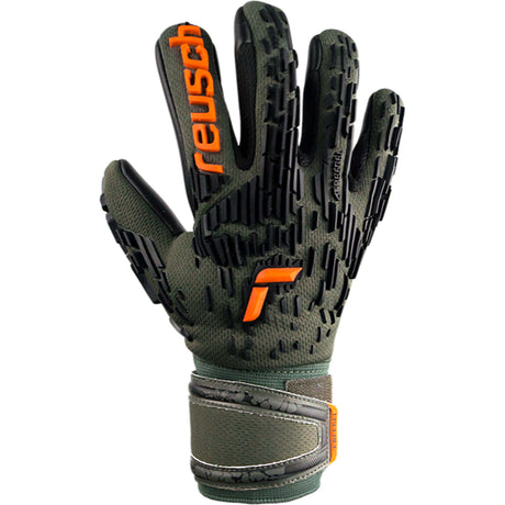 Gants de soccer Reusch Attrakt Freegel Silver Finger Support dos