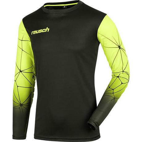 Reusch Match Pro soccer goalkeeper padded jersey black