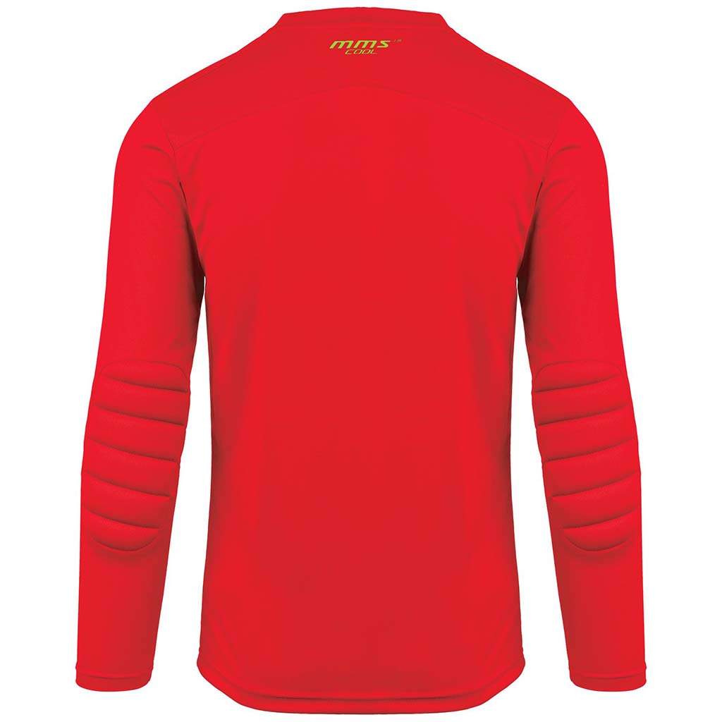 Reusch match prime soccer goaler jersey red rv