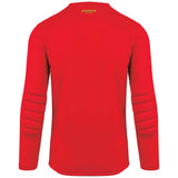 Reusch match prime soccer goaler jersey red rv