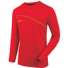 Reusch match prime soccer goaler jersey red