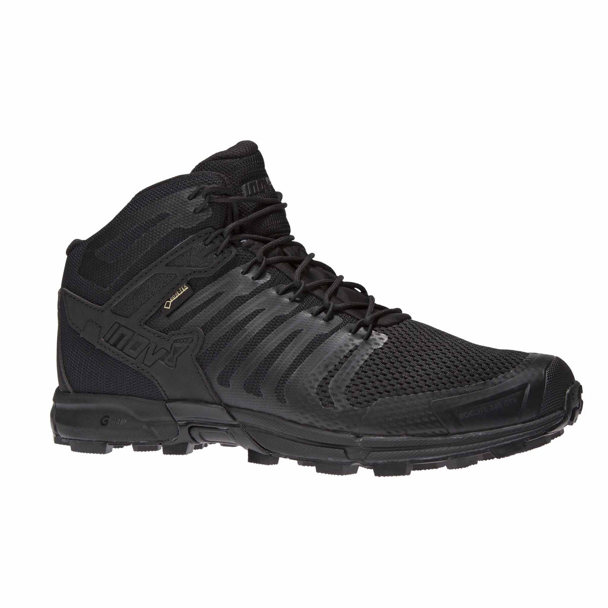 Inov-8 Roclite G 345 GTX chaussures de course en sentier pour homme noir angle