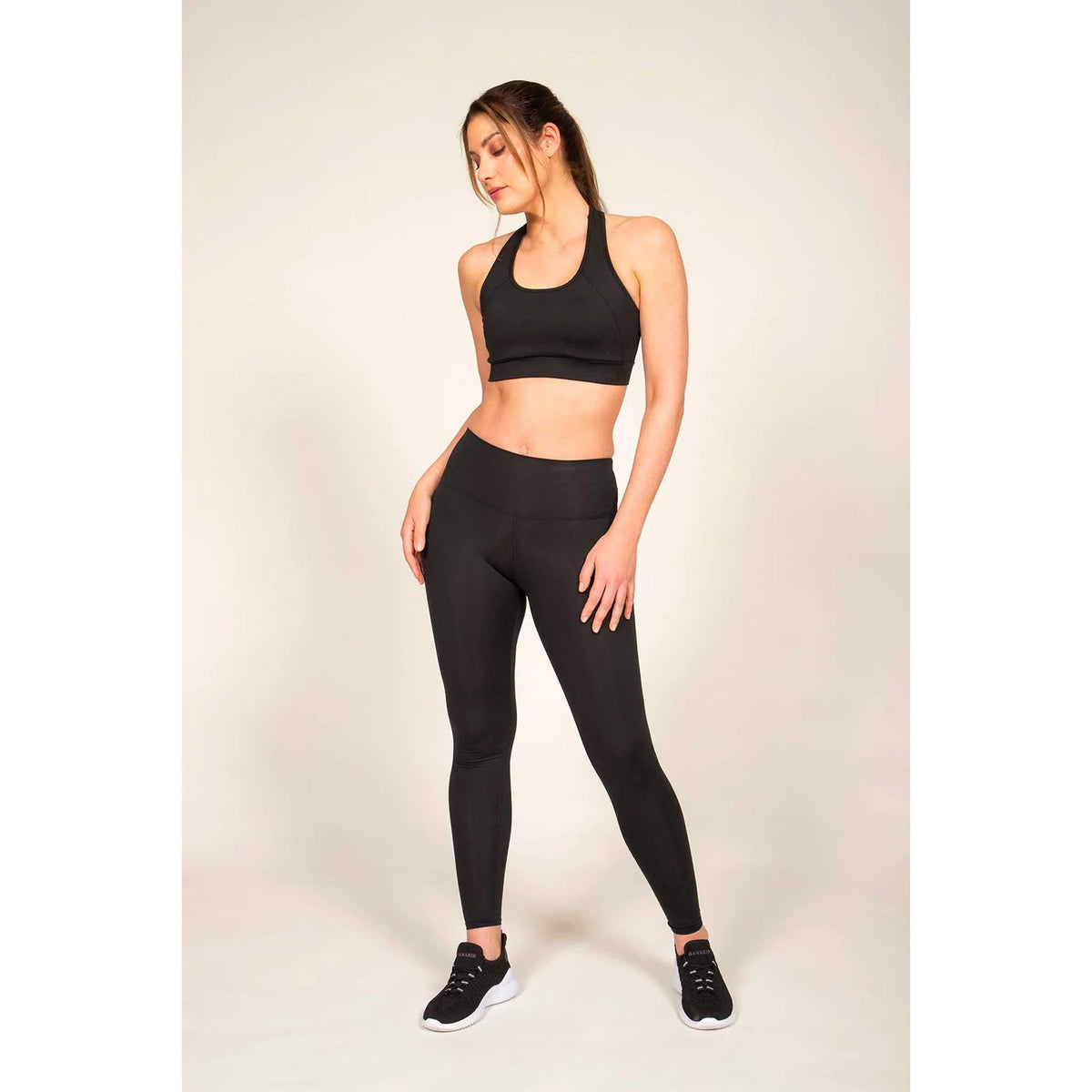 Rose Buddha Solstice leggings de yoga taille haute pour femme - Eclipse Totale