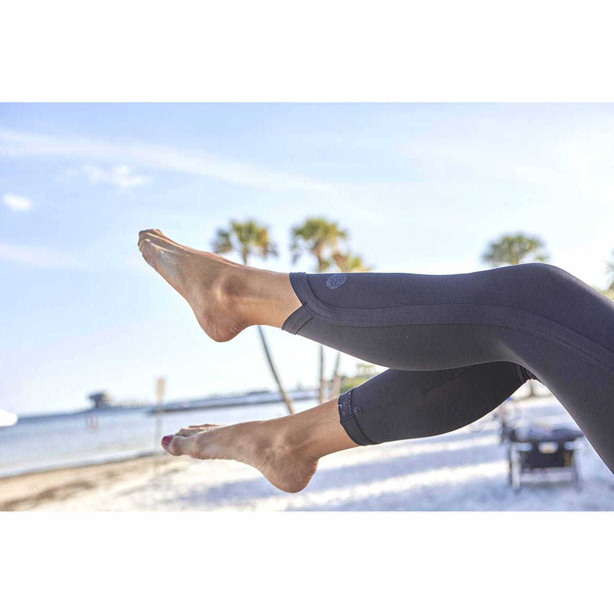 Rose Buddha Rose Buddha X Valentine Thomas Littoral Leggings de yoga taille haute