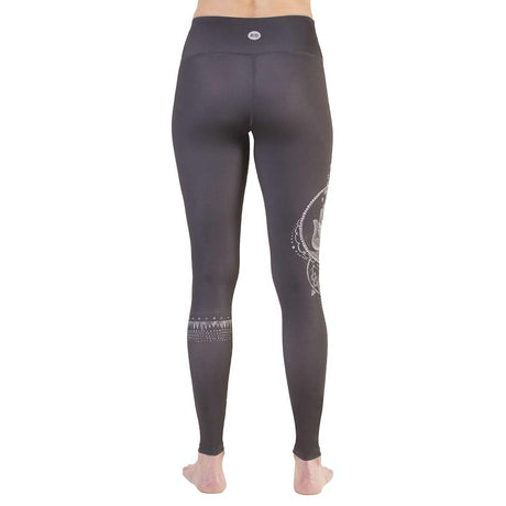 Rose Buddha Rose Buddha legging de yoga hamsa fleuri