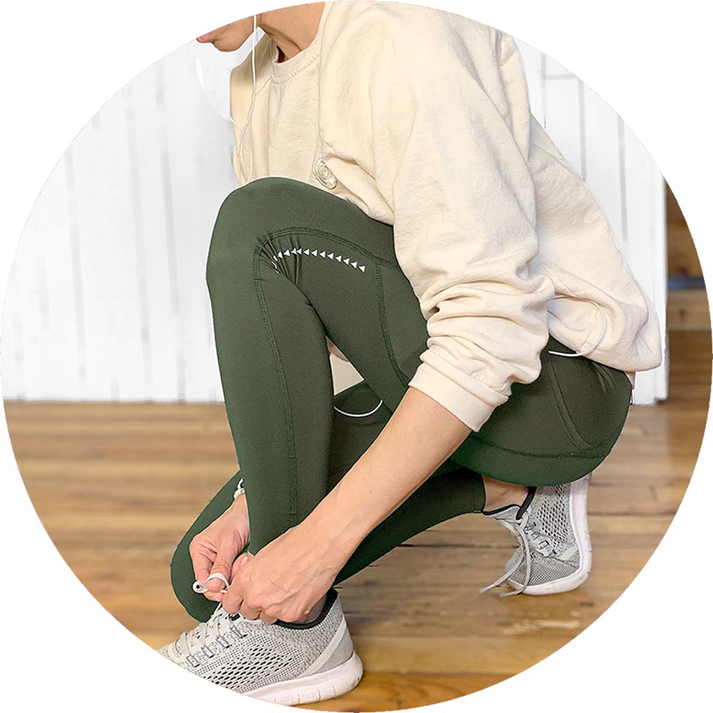 Rose Buddha Rose Buddha leggings taille-haute de course a pied