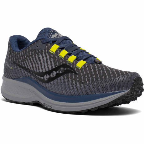 Saucony Canyon TR Chaussures de course en sentier pour homme Alloy/Storm angle