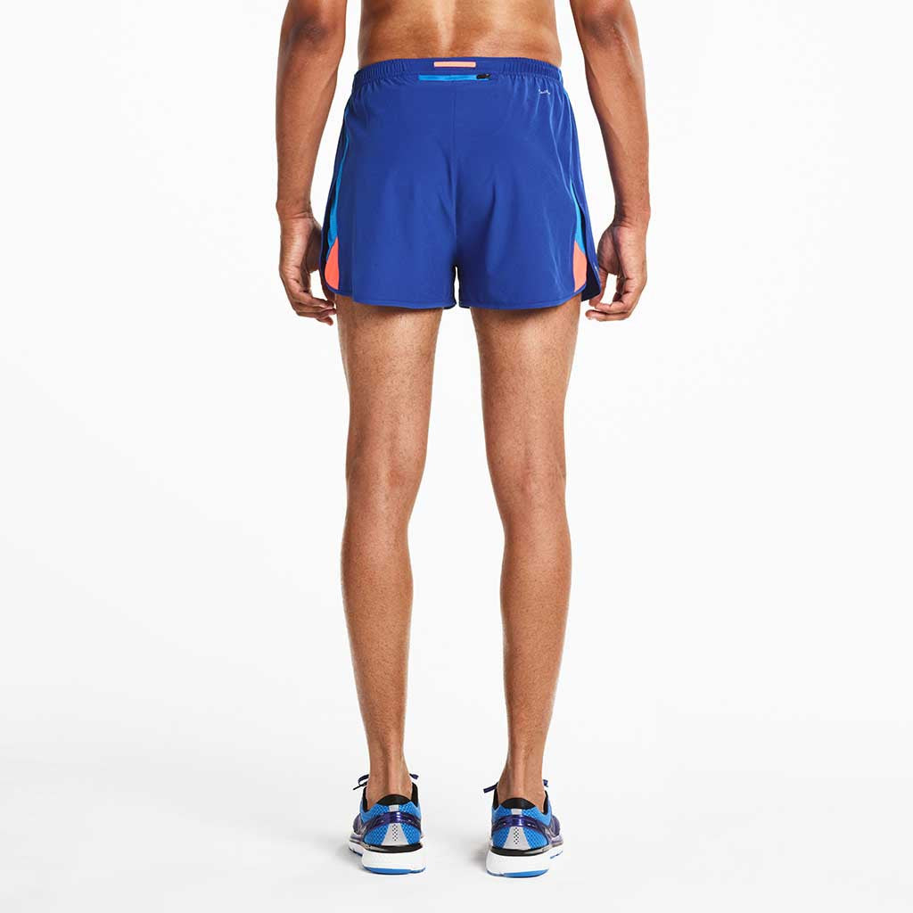 Saucony Endorphin Split short de course à pied homme varsity blue lv2