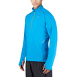 Manteau de course à pied homme Saucony Omni Sportop bleu lv1