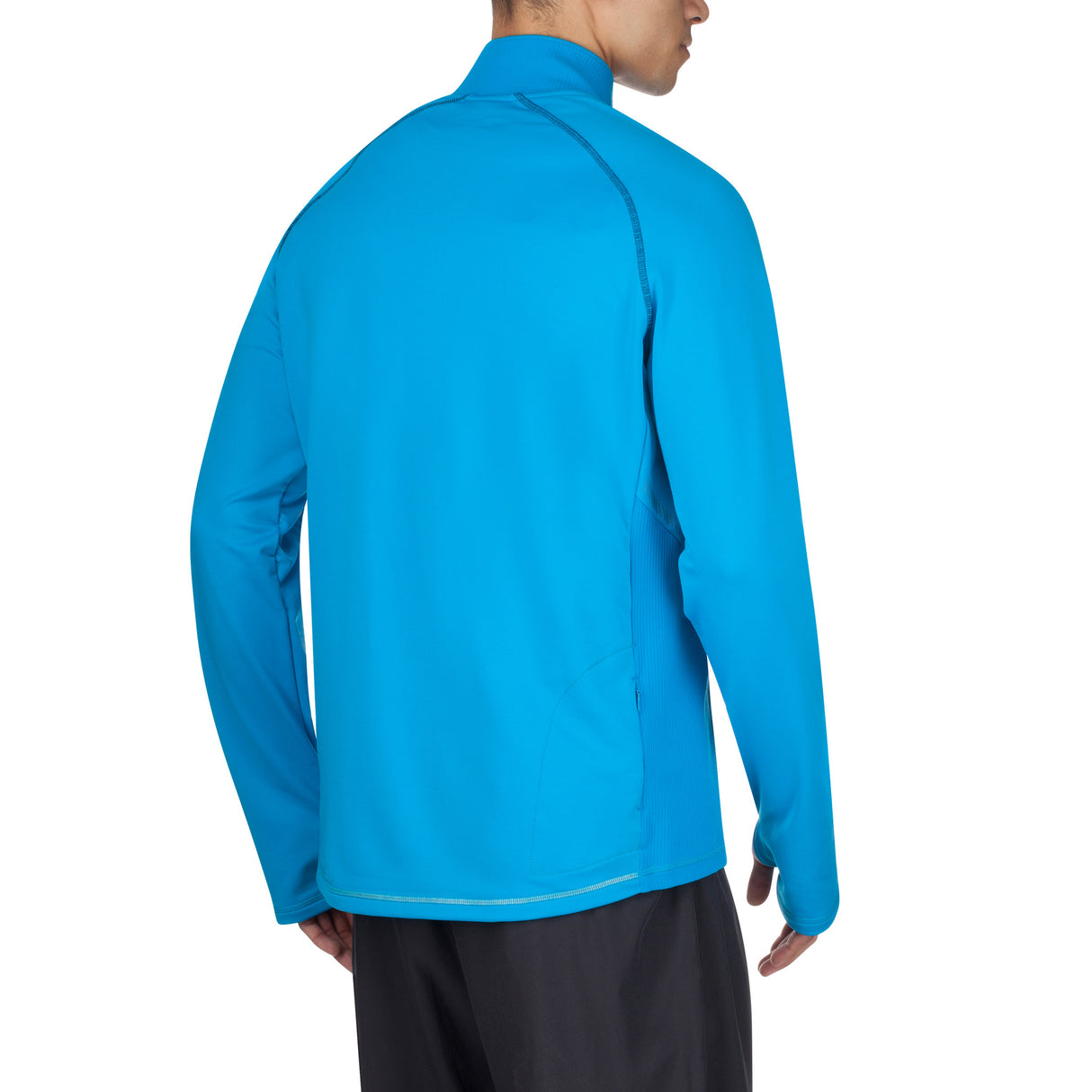 Manteau de course à pied homme Saucony Omni Sportop bleu lv2