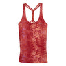 Camisole de course à pied femme Saucony Strider hibiscus print Soccer Sport Fitness