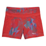 Saucony Bullet Tight short de course à pied femme hibiscus multi