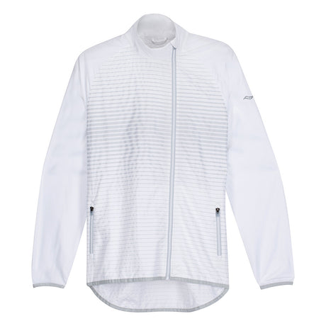 Manteau de course à pied femme Saucony Reflex blanc vue face