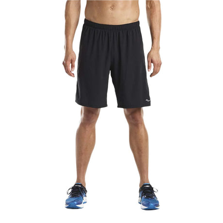 Saucony Interval 2-1 men's running shorts black