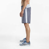 Saucony Interval 2-1 men's running shorts grey lv