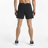 Saucony Throttle men's running shorts black rv