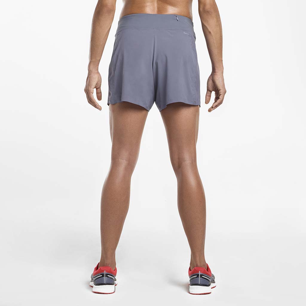 Saucony Tranquil women's running shorts gris rv