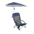 Sklz Sport Brella Beach chaise-abri extérieur avec parasol intégrée bleu